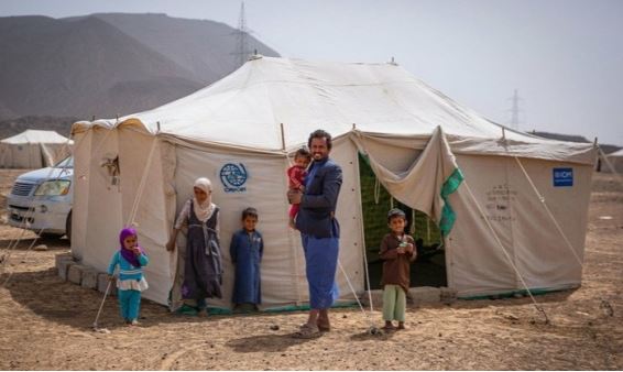 الهجرة الدولية :  1500 أسرة يمنية نزحت منذ مطلع العام الجاري