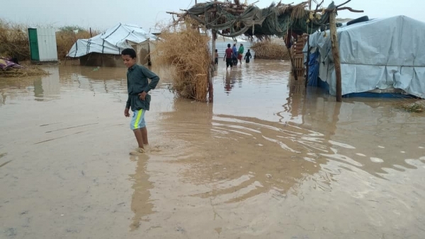 تضرر نحو 160 ألف شخص بسبب الظروف المناخية في اليمن