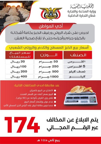 نقابة المخابز والأفران ترحب بقرار الصناعة خفض سعر الخبز