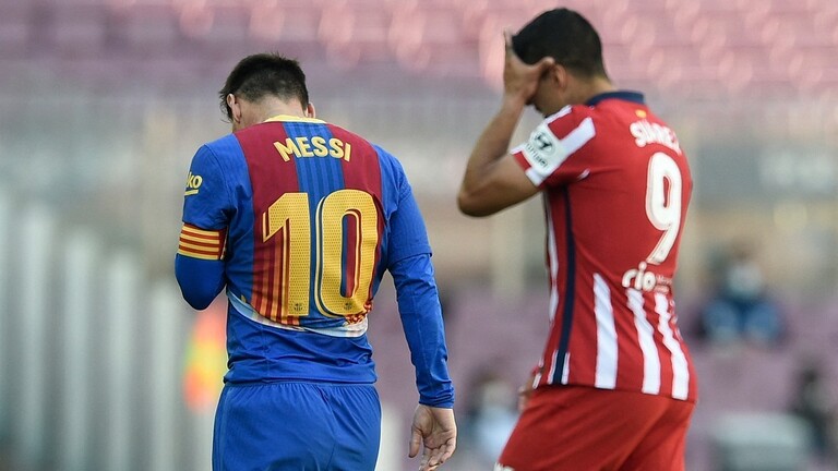 قمة برشلونة وأتلتيكو مدريد تنتهي بنتيجة سلبية