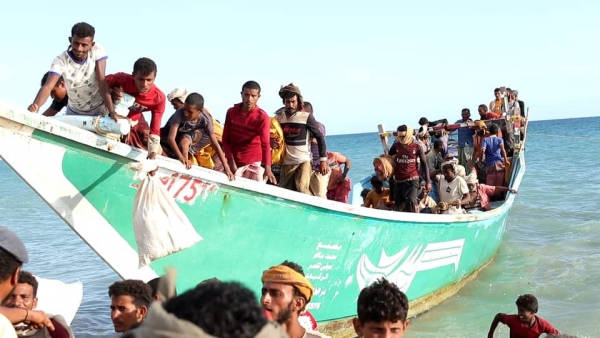 الحديدة تستقبل 29 صياداً بعد احتجازهم لأكثر من عام في سجون إرتيريا