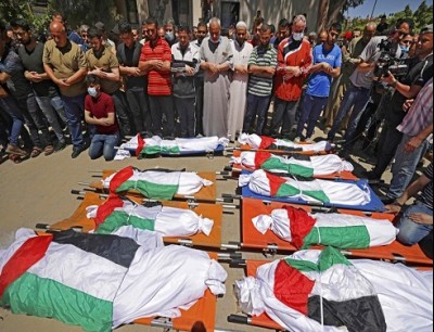 ارتفاع حصيلة شهداء غزة إلى 232 بينهم 65 طفلاً