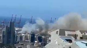 اندلاع حريق في محيط مرفأ بيروت