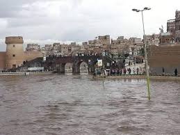 أمطار غير مسبوقة على صنعاء
