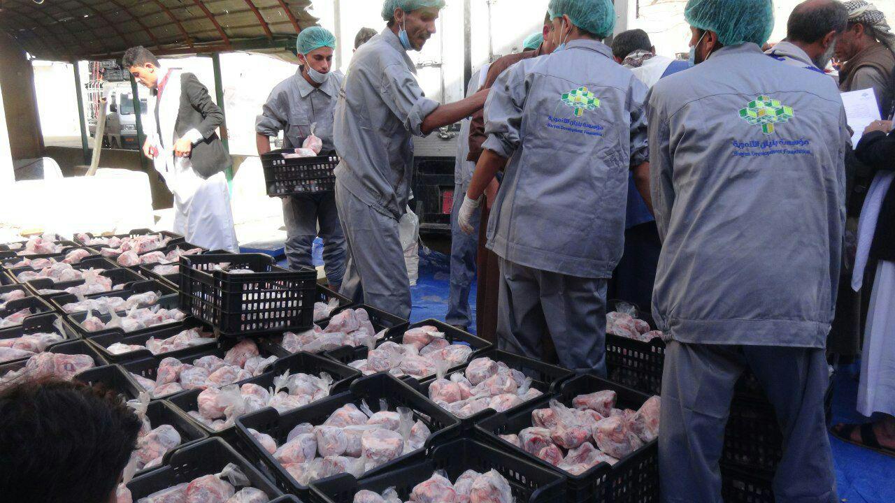 بنيان تدشن توزيع 41 طن من اللحوم العيدية على 41 ألف أسرة في 4 محافظات