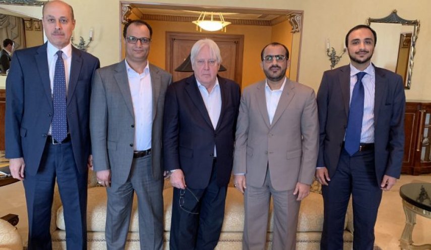 غريفيث يلتقي بوفد أنصار الله