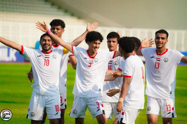 منتخب اليمن الشاب يعبر جزر المالديف بثلاثة
